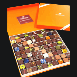 BOÎTE LUXE 100 CHOCOLATS 800GR